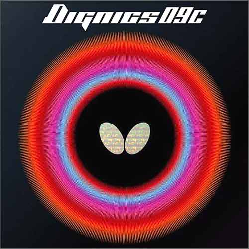 微黏性膠皮 Butterfly Dignics 09c