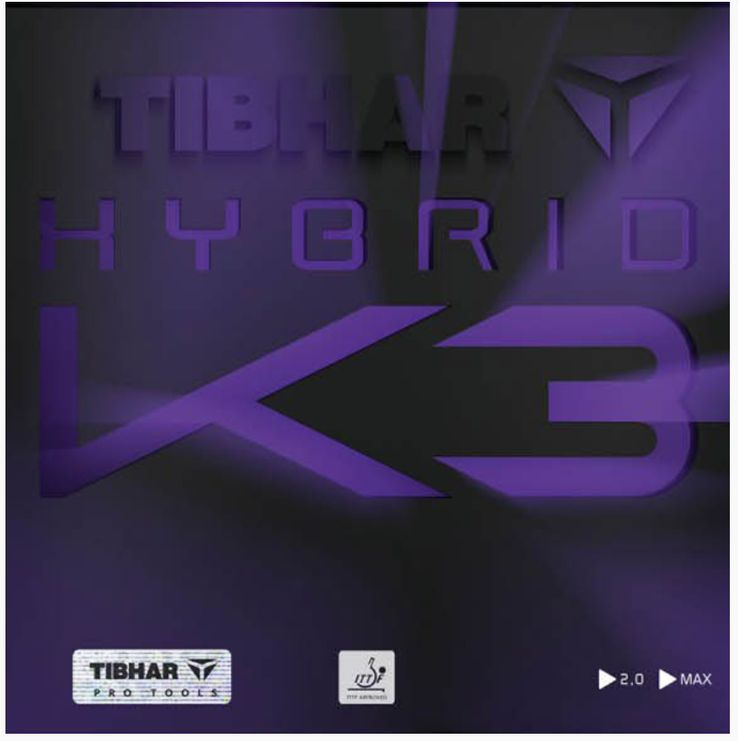 微黏性膠皮 Tibhar Hybrid K3